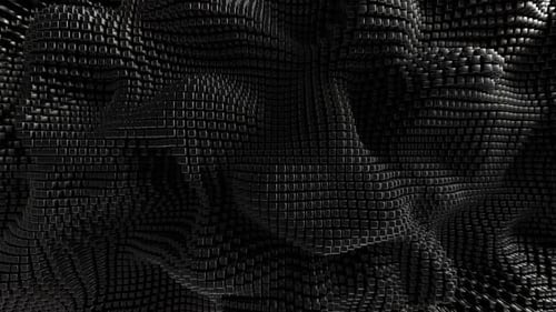 Abstract Dark Metallic Background Loop