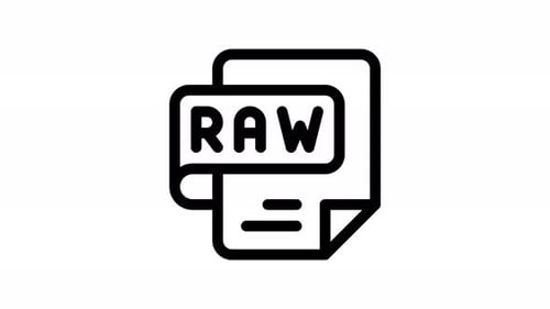 raw file line icon animation