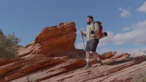 An Incredible Adventure Unfolds in Zion National Park a Hikers Aweinspiring Journey