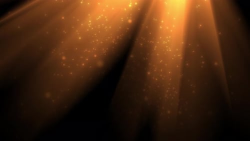 Golden light particles