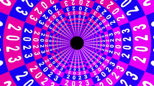Abstract Video Motion Background