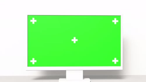 Professionelle Mockup-Animation für Bildschirmmonitore