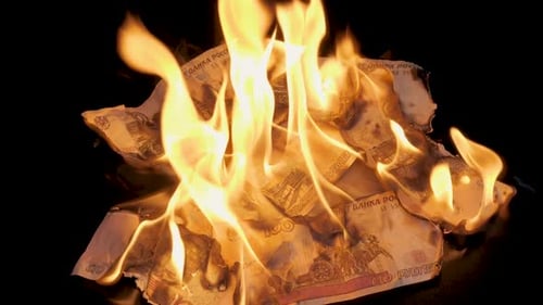 Russian Money is on Fire