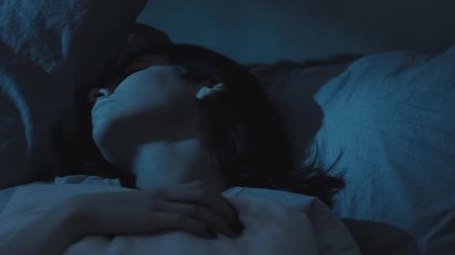 Nightmare Anxiety Bad Dream Woman Night Terror