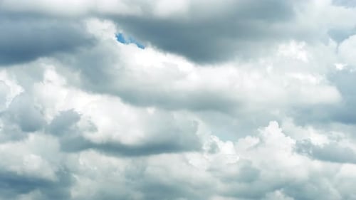 White Clouds Time Lapse