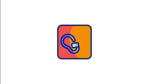 Animiertes Karabiner-Symbol