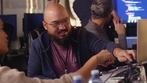 Hackers Talking Working Together