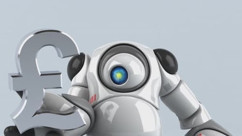 Großer Roboter - 3D-Animation