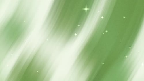 A Soft, Abstract Background Featuring Flowing Green Hues And Scattered Stars