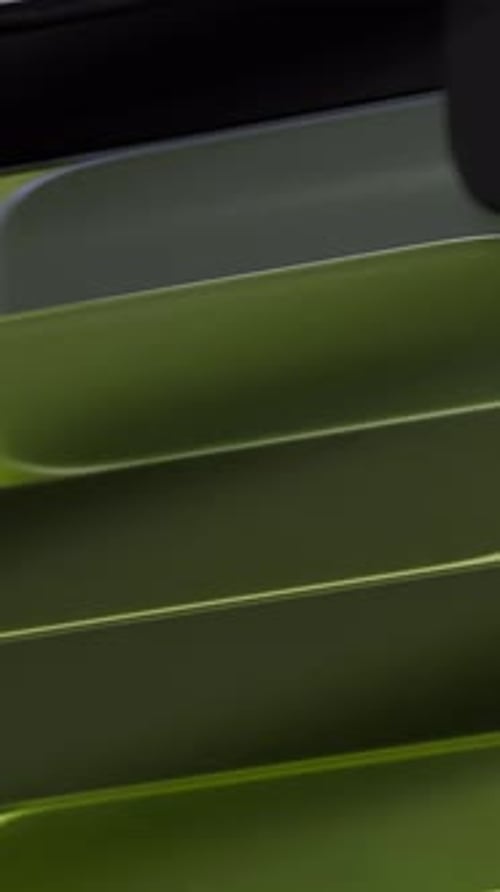 Color Glass Shapes 3D Loop