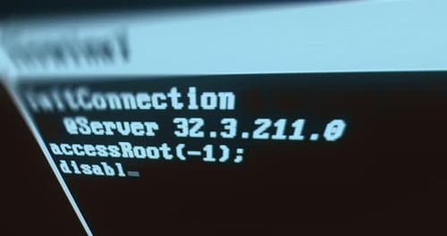 Terminal de computador com tentativa fracassada de obter teste de penetração de acesso root