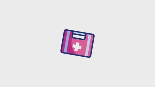First Aid Kit Animated Icon
