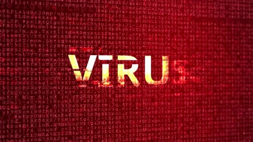 Data Breach Warning Message Virus Alart Critical Error Message Flashing on Screen