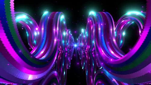 Neon Lights Background