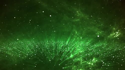 Green space particles and stars