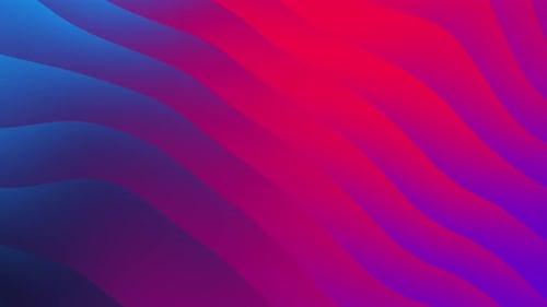 Abstract Fluid Gradient Waves Looping Background