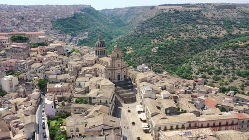 Noto Baroque old town in Island of Sicily Italy