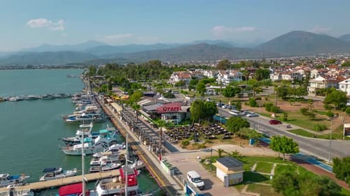 Fethiye City Night To Day Hyperlapse