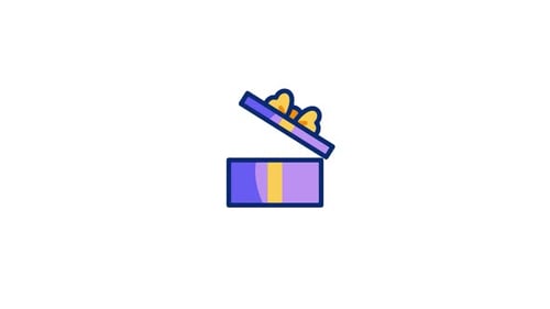 Gift Box Animated Icon