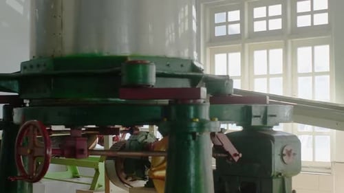 Grinding Machine Twisting Crushing Tea Leaves on Tea Manufacturing Factory