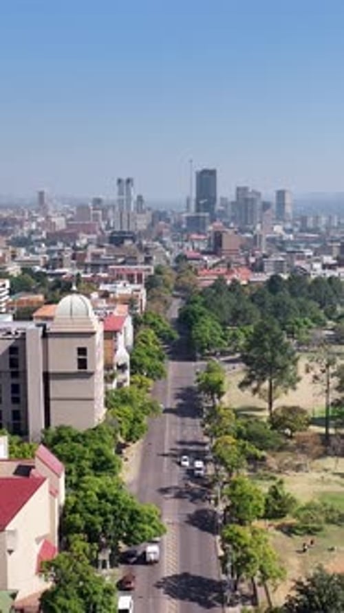 Pretoria Skyline At Pretoria In Gauteng South Africa.