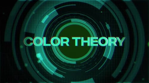 Futuristic HUD Tech Text Reveal Intro