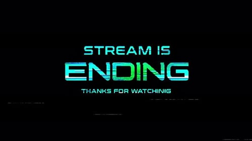 4k Animated Glitch Stream Is Ending Text