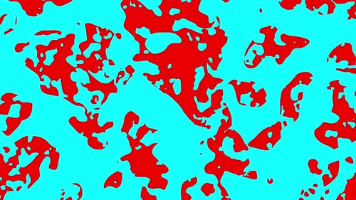 Abstract Fluid Organic Morphing Background Loop