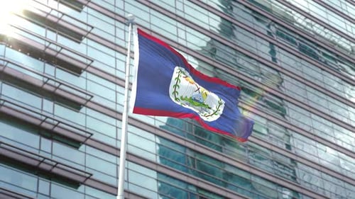 Flagge von Belize