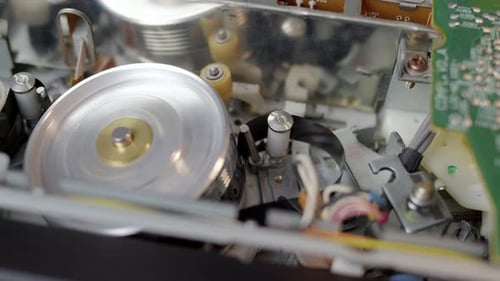 VHS Cassette Player Chewed and Jammedcassette Tape VCR