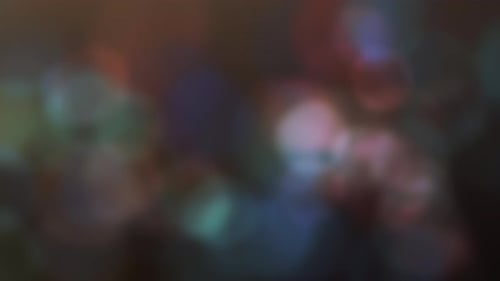 Glamour Collection: Multi colored bokeh glimmering smoothly