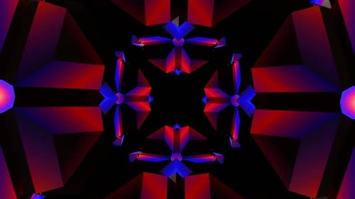 A Mesmerizing Kaleidoscope of Colors Perfect for Latenight VJ Performances