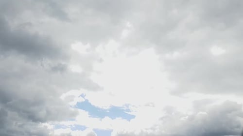 Storm Clouds Time Lapse Moving Across Sky