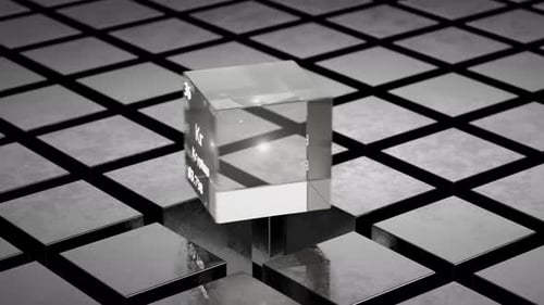 Krypton Element Cube Rotation on Abstract Grid