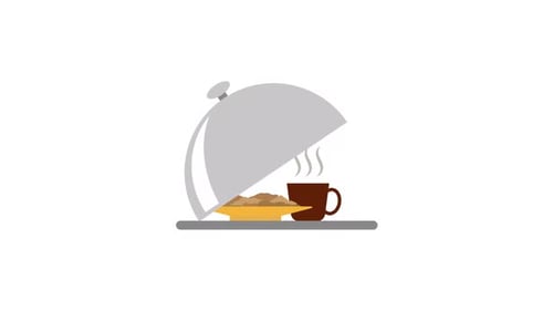 Serving Dish Element Alpha Animation