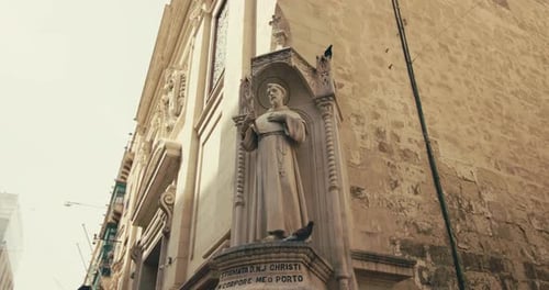 A Walk Through Valletta Malta Historic Streets with Beautiful Architecture