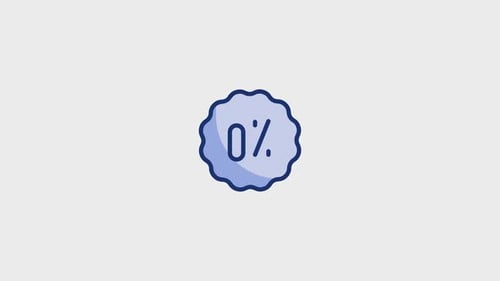 Modern Animated Percentage Badges for Promotions