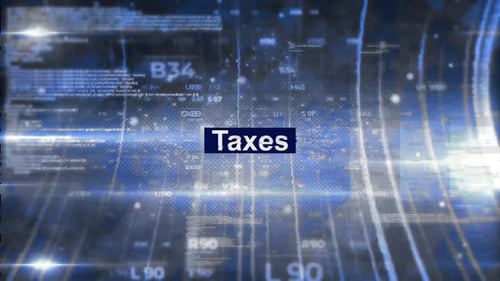 Taxes Hi Tech Backgrounds