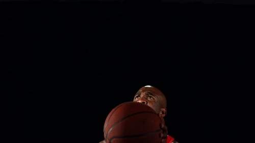 Basketball Player Shoots Ball 30s