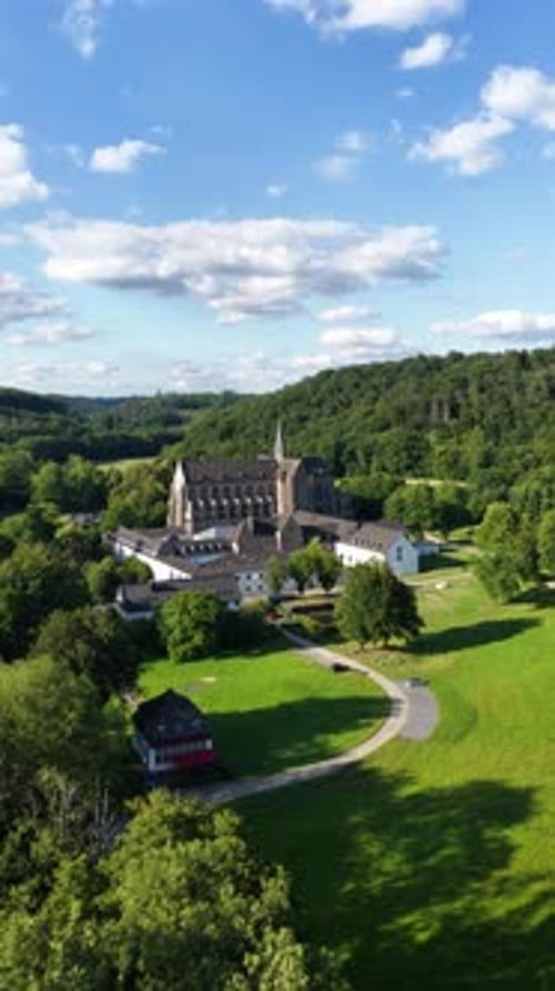 Altenberg Cathedral, Altenberger Dom or Bergischer Dom. Germany.