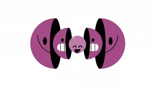 Geometric Face Reveal Animation