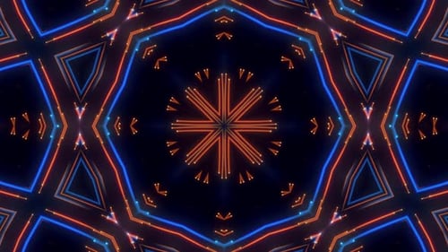Vibrant Star Flow Background