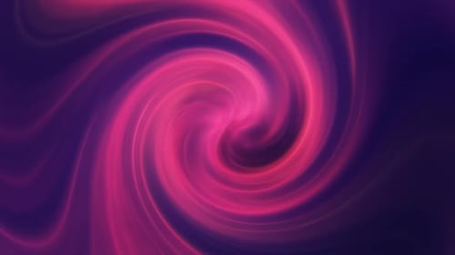 Purple looped background of twisted swirling energy glowing light lines abstract background