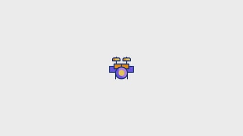 Drums Animated Icon