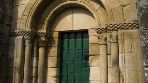 Santa Maria de Codosedo Church Doorway, Spain
