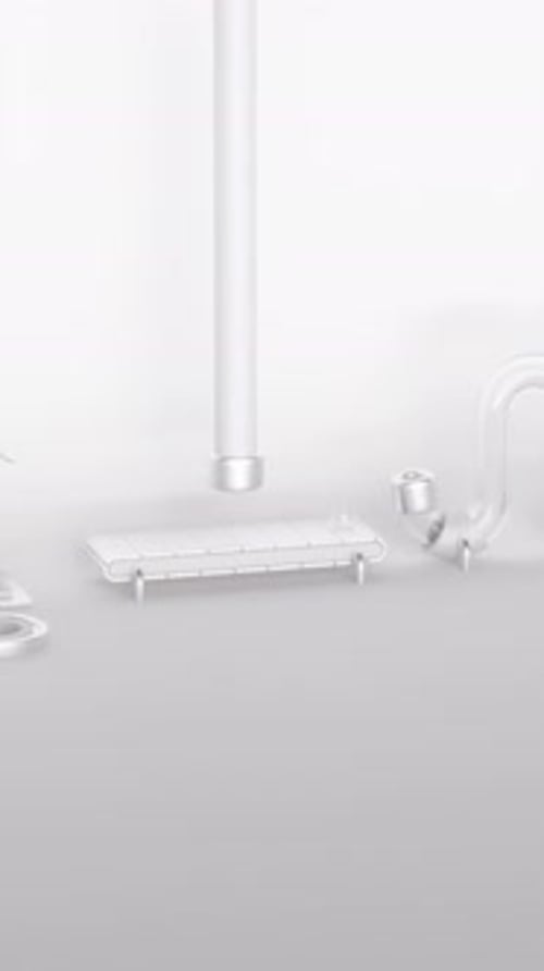 Cocktailmaschine 3D-Loop-Animation