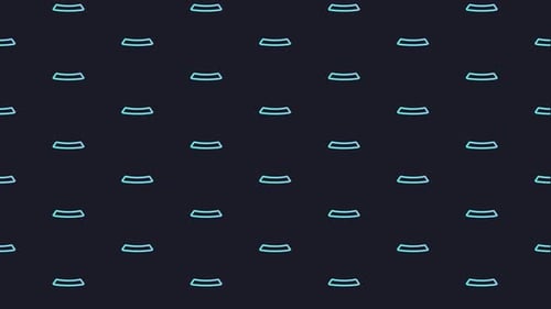 3D Symbol Dark Blue Animated Loop Background 4K