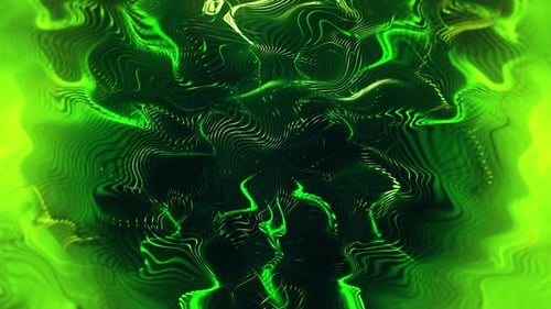 Dark Green Abstraction
