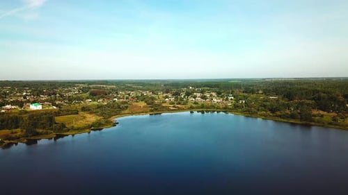Lac Zelenskoye. District de Lioznensky. Région de Vitebsk
