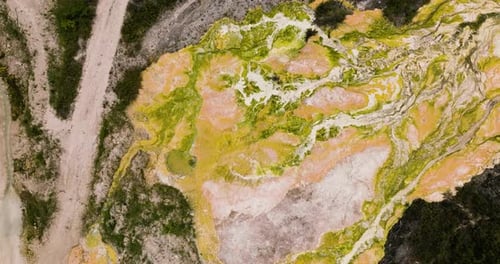 Hot Geothermal Spring Sipoholon Hot Spring Sumatra Indonesia